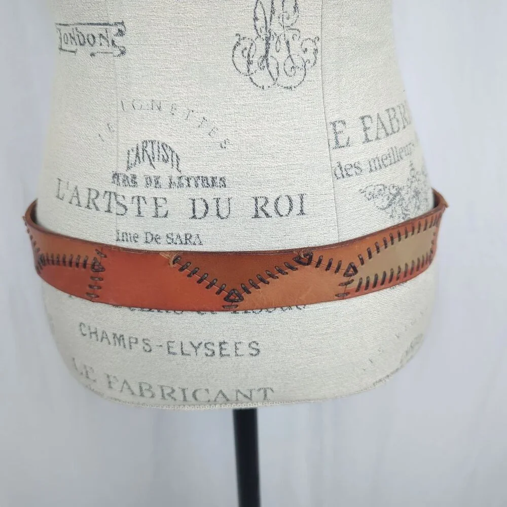 Lucky Brand Brown Leather Belt - Picture 4 of 11